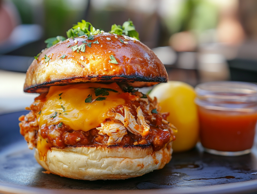 Pulled Chicken Sloppy Joes: A Healthier, Flavor-Packed Twist! 🐔✨
